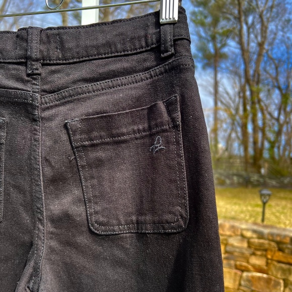 DL 1961 Lily Wide Leg Black Jeans - Picture 5 of 16